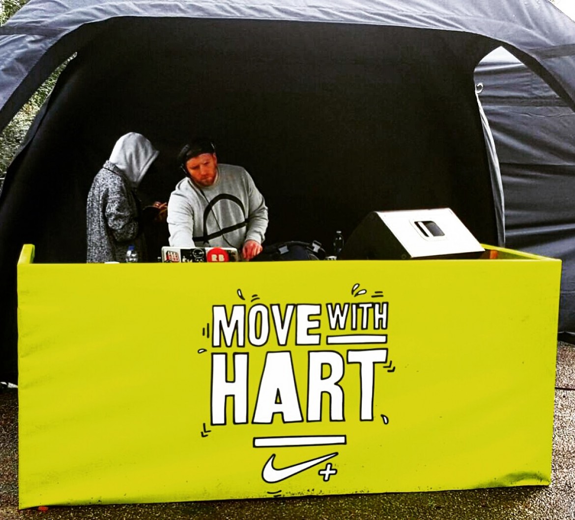 #RunWithHart: Media Structures Team with Kevin Hart and Nike+
